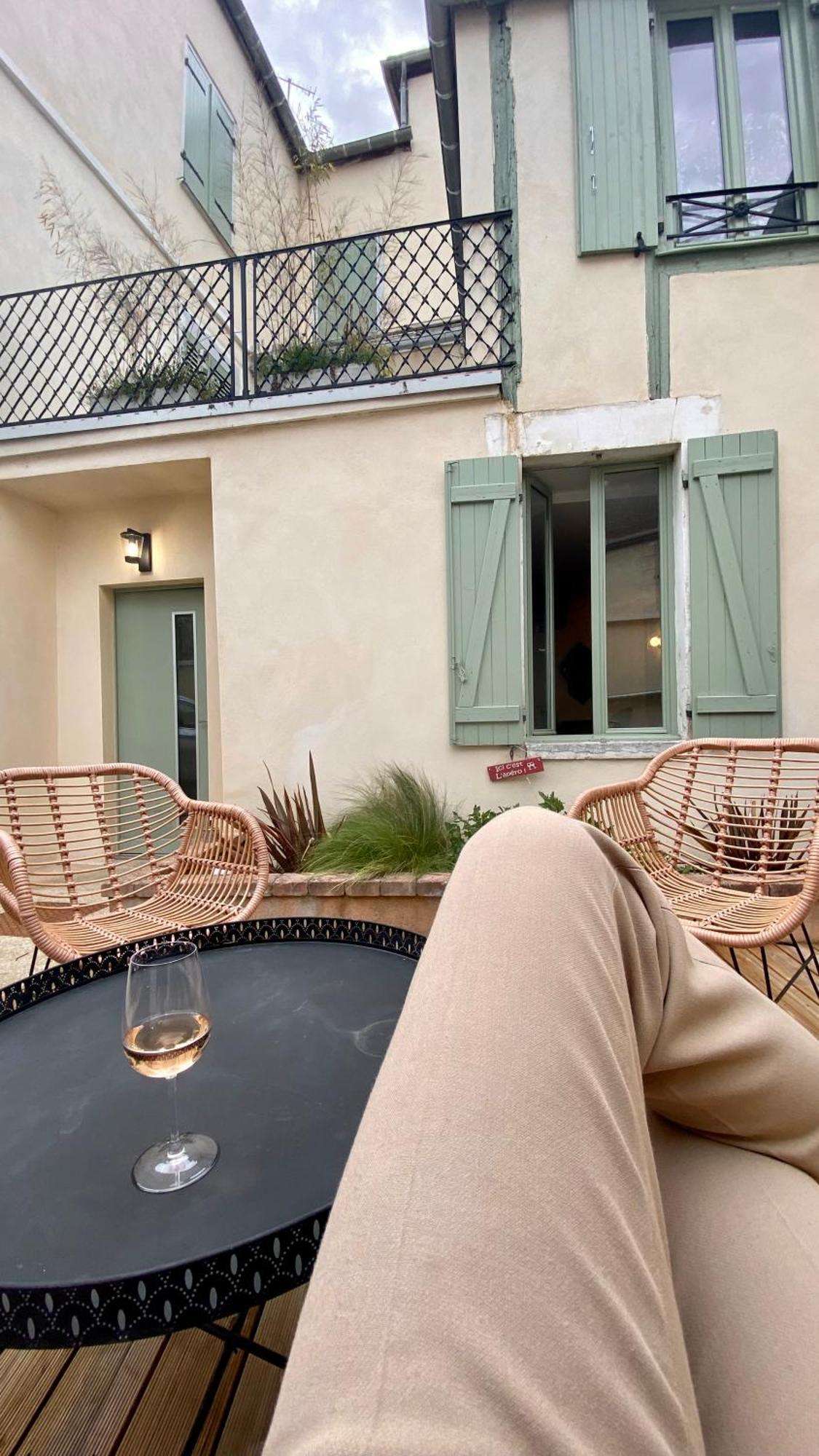 Superbe Appartement Terrasse Et Parking Gratuit Осер Экстерьер фото