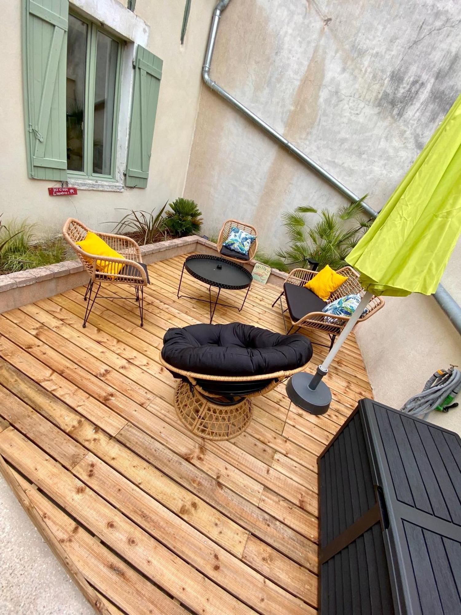 Superbe Appartement Terrasse Et Parking Gratuit Осер Экстерьер фото